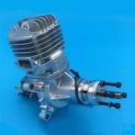 Original DLE 65CC GAS Engine Single Cylinder Two Stroke Side Exhaust 65cc for UAV Rc Airplane Gas Engine